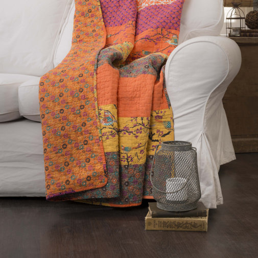 Brighten Up Your Home With A Pretty Spring Throw Blanket